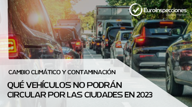Qué vehículos podrán circular por las ciudades en 2023