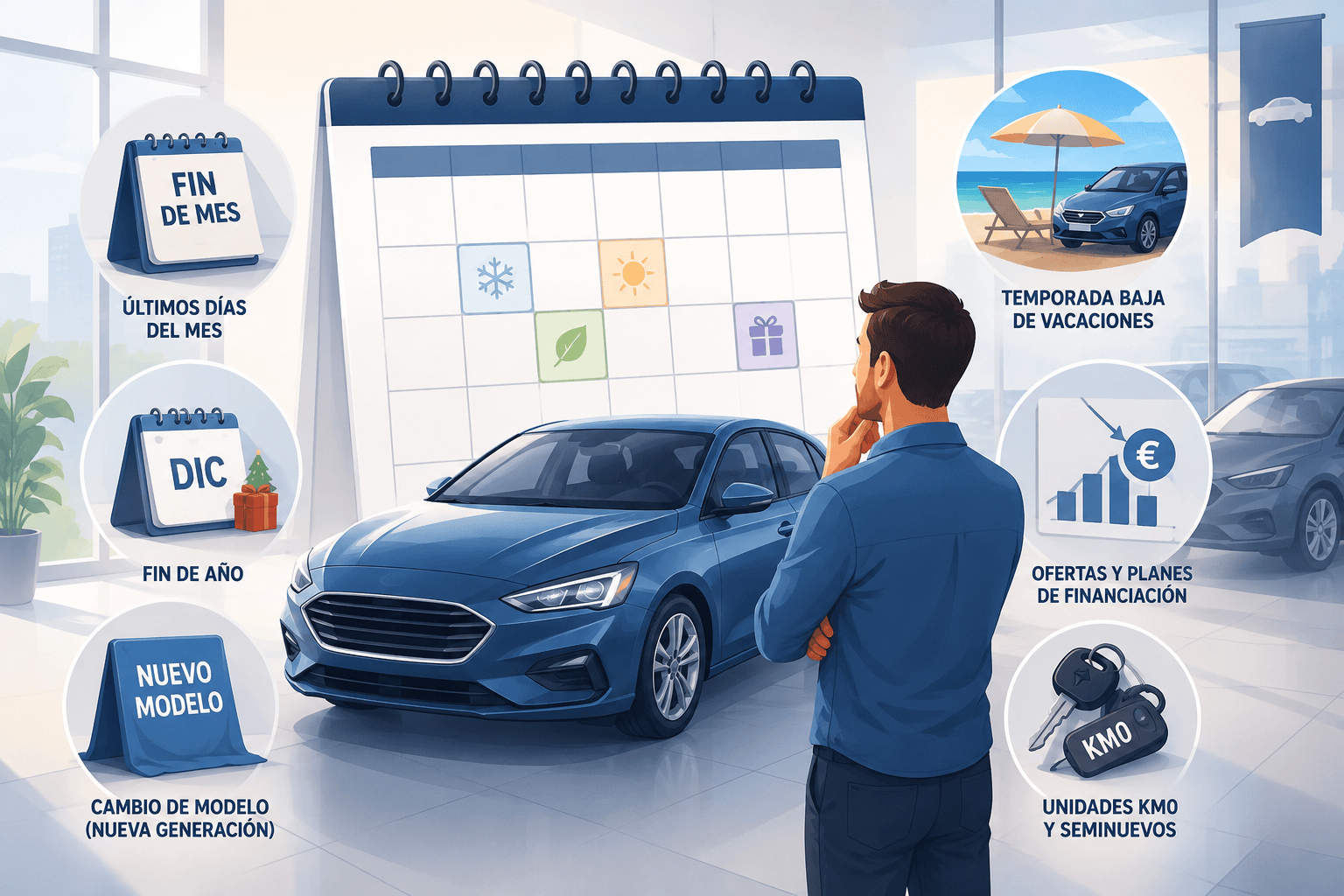 Mejores momentos para comprar un coche